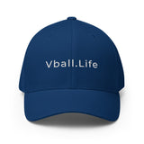 Vball.Life Blue Structured Twill Cap