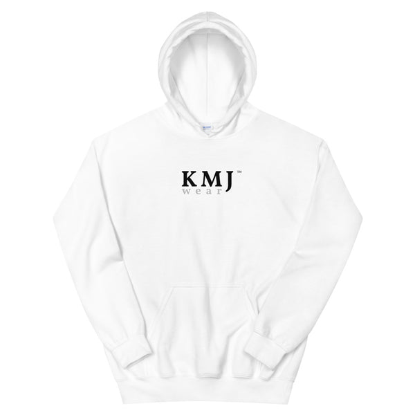 KMJ Wear Logo White Hoodie