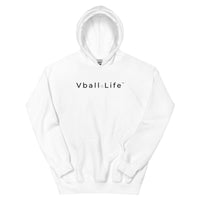 Vball.Life White Hoodie