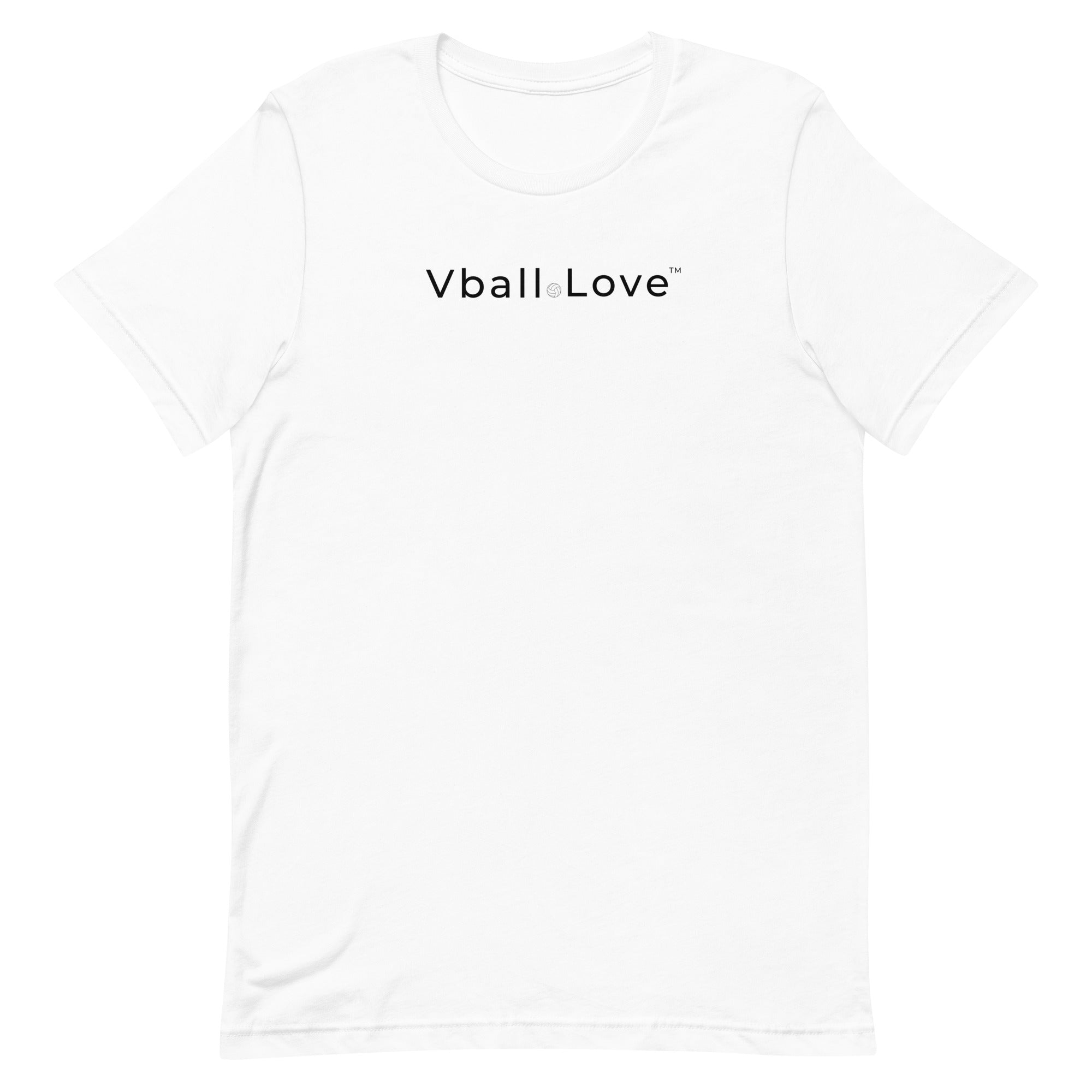Vball.Love White Short Sleeve Shirt – KMJ WEAR
