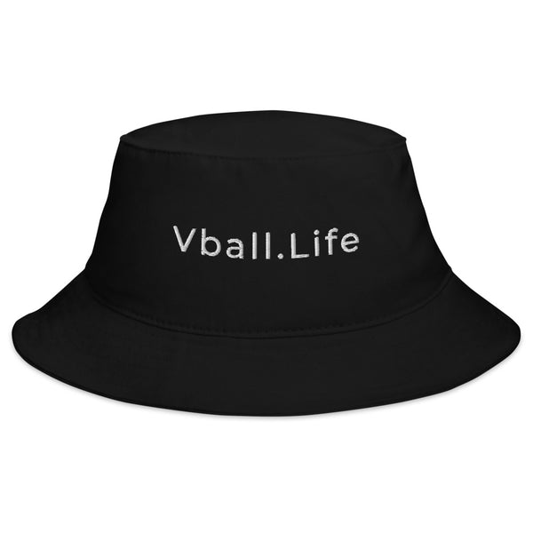 Vball.Life Black & White Bucket Hat