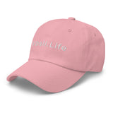 Vball.Life Pink Embroidered Cap