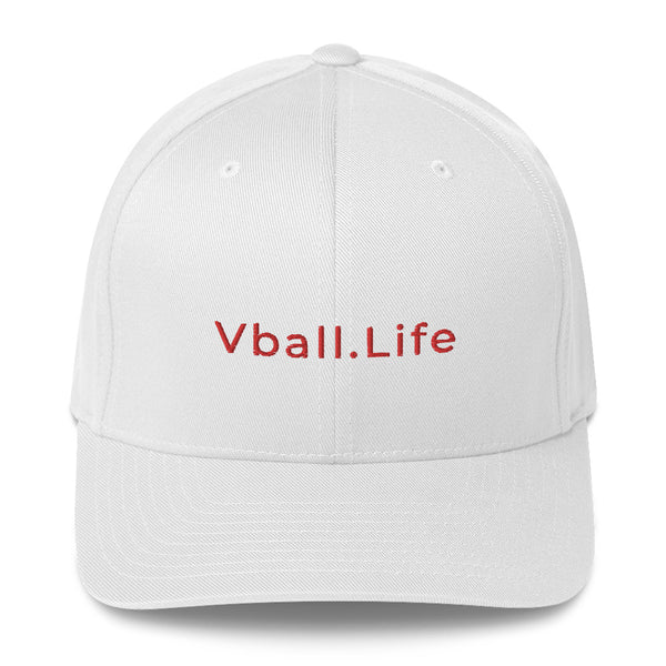 Vball.Life Patriotic Red, White & Blue Structured Twill Cap