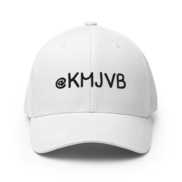 @KMJVB White Structured Twill Cap