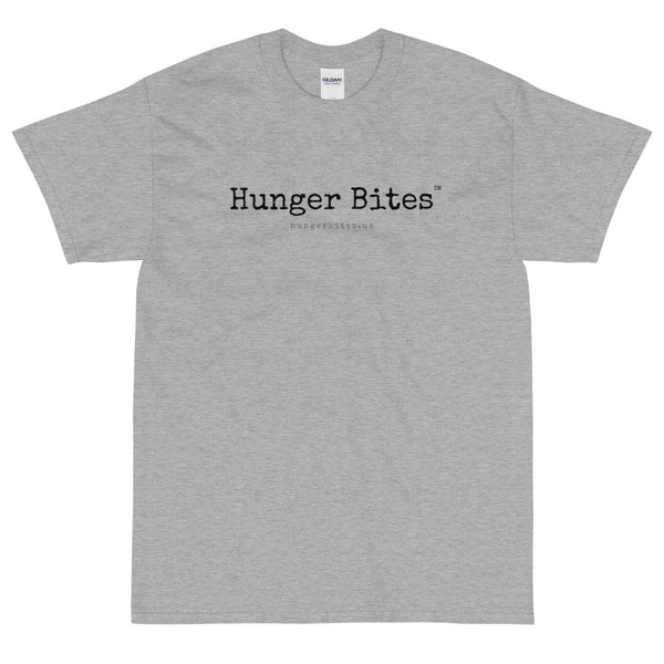 Hunger Bites Short Sleeve Grey T-Shirt