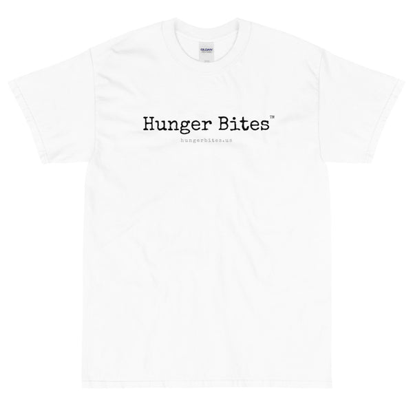 Hunger Bites Short Sleeve White T-Shirt