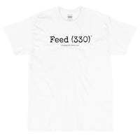 Feed (330) Short Sleeve White T-Shirt