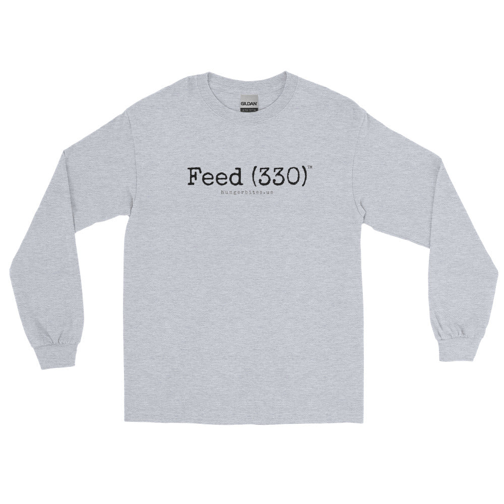 Feed (330) Long Sleeve Grey T-Shirt – KMJ WEAR
