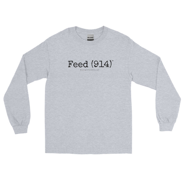 Feed (914) Long Sleeve Grey T-Shirt
