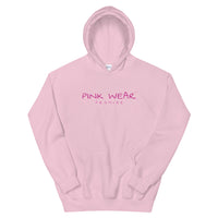 Pink Wear Hoodie - Pink Print